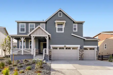 New construction Single-Family house 4040 Buttongrass Trl, Castle Rock, CO 80108 plan Stonehaven - image