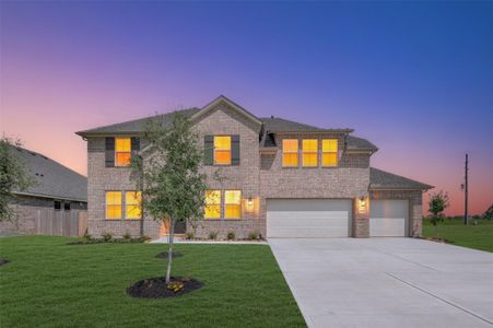 New construction Single-Family house 12926 Old Fashion Cir, Mont Belvieu, TX 77535 plan Mykonos - image