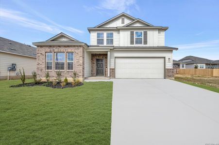New construction Single-Family house 1041 River Wood, Seguin, TX 78155 plan Barbosa - image