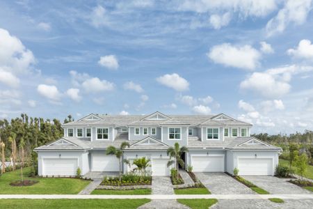 New construction Townhouse house 17375 Moon Flower Dr, Unit 101, Venice, FL 34293 Carmel II- photo 0