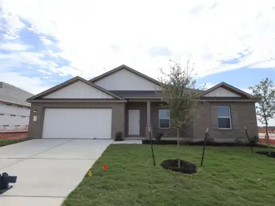 New construction Single-Family house 13501 Van Hollen Rd, Manor, TX 78653 plan Hawkins - Smart Series - image