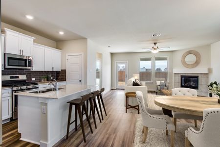 Kitchen with spacious island