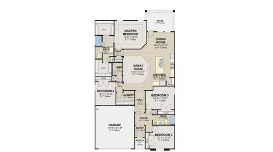 New construction Single-Family house 216 Missouri Primrose Ln, San Marcos, TX 78666 plan Arlington - image