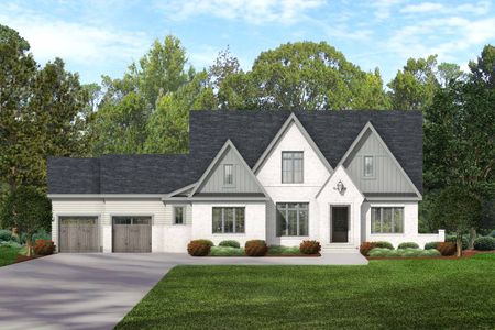 New construction Single-Family house Creedmoor Manor, Wake Forest, NC 27587 Plan Unknown- photo 0