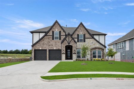 New construction Single-Family house 1833 River Hills Court, Midlothian, TX 76065 Brentwood 3FSW w/Media- photo 0