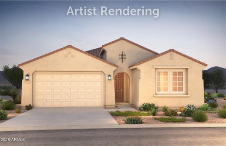 New construction Single-Family house 10002 S Bickwell Trl, Apache Junction, AZ 85120 plan Avelino - image