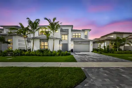 New construction Single-Family house 12874 Crane Xing, Palm Beach Gardens, FL 33412 plan Olympus - image