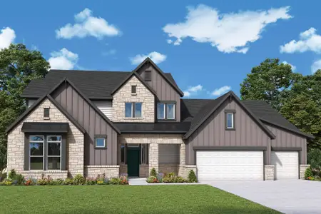 New construction Single-Family house 302 Silver Sage Ct, Dripping Springs, TX 78620 plan The Buccaneer - image