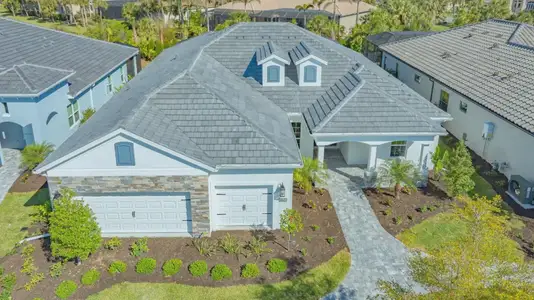 New construction Single-Family house 10628 Sarazen Wy, Englewood, FL 34223 plan Captiva - image