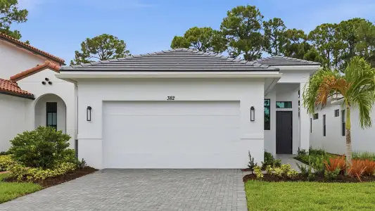 New construction Single-Family house 382 Se Via, Port St. Lucie, FL 34952 plan Caroline - image