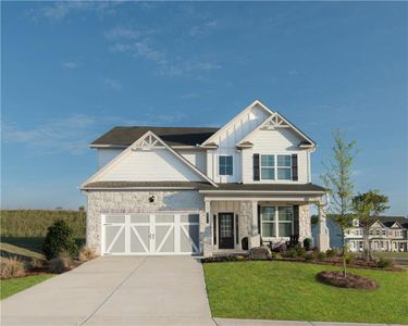 New construction Single-Family house 7224 Millbrae Walk, Flowery Branch, GA 30542 - image