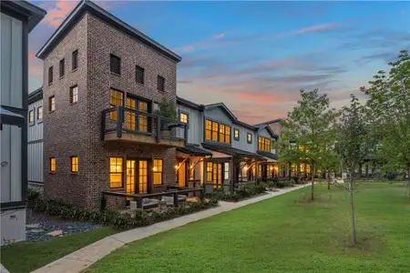 New construction Townhouse house 937 Willingham Dr, Unit 7, Hapeville, GA 30354 plan The Hapeville - image 2