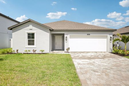 New construction Single-Family house 253 Moonlit Lake Trl, Lehigh Acres, FL 33936 plan Antigua - image