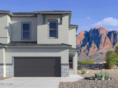 New construction Townhouse house 5831 E Rose Garden Lane, Phoenix, AZ 85054 - photo 0