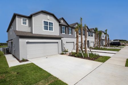 New construction Townhouse house 32129 Hazel Adler Ave, San Antonio, FL 33576 plan The St Sebastian - image