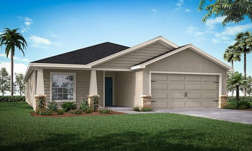 New construction Single-Family house 1100 Mountain Flower Lane, Davenport, FL 33837 Parker- photo 0