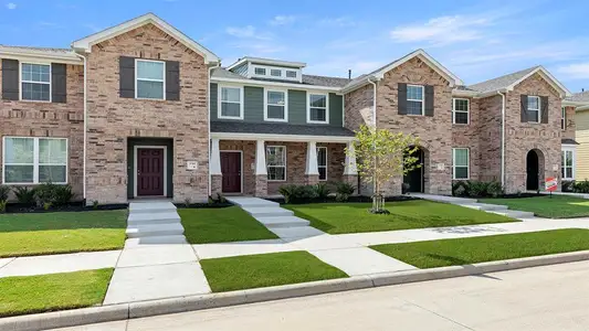 New construction Townhouse house 3705 Star Mesa St, Crandall, TX 75114 plan Travis B - image