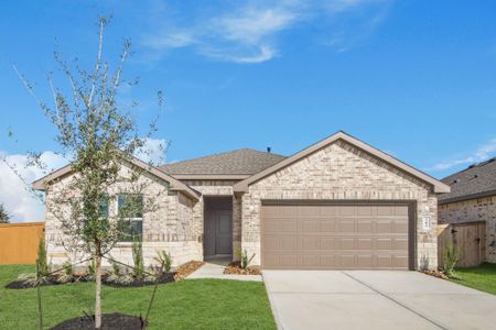 New construction Single-Family house 101 Knight Bayou Dr, Dayton, TX 77535 plan Plan E40H (Horton-e) - image