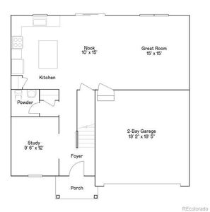 New construction Single-Family house 15255 Milwaukee St, Thornton, CO 80602 plan Oliver - image