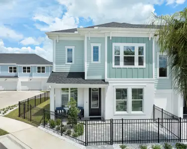 New construction Townhouse house 3551 Caspian Chervil St, Wesley Chapel, FL 33543 plan The Freshwater - image