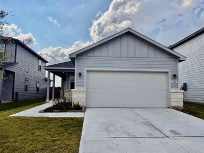 New construction Single-Family house 310 Crayfish Dr, Crosby, TX 77532 plan Bridgeport - image