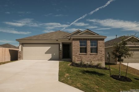 New construction Single-Family house 13014 Savory Place, Saint Hedwig, TX 78152 Eastland- photo 0