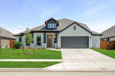 New construction Single-Family house 401 Chestnut Ln, Glenn Heights, TX 75154 Carolina II- photo 0