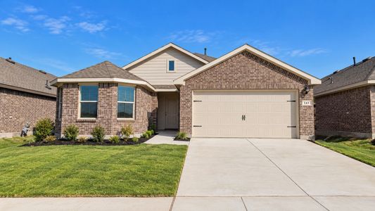 New construction Single-Family house 141 Tumbleweed Dr, Newark, TX 76071 plan Huntsville - image