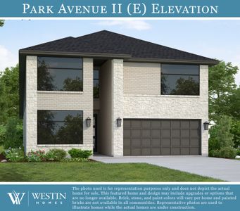 New construction Single-Family house 30954 Radke Estates Dr, Fulshear, TX 77441 plan The Park Avenue II - image