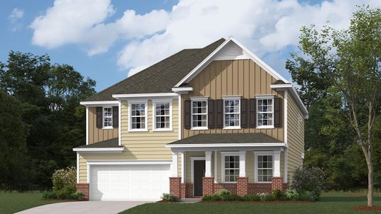 New construction Single-Family house Cramerton, NC 28012 plan Hunter Basement - image