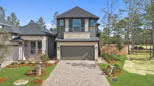 New construction Single-Family house 26277 E Outrider Banks Cir, Montgomery, TX 77316 plan Margaux – Chateau Collection - image