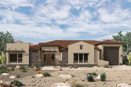 New construction Single-Family house 18089 E Avenida Del Valle, Queen Creek, AZ 85142 plan The Highpoint - image