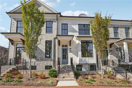 New construction Townhouse house 550 Fisher Dr, Unit 47, Alpharetta, GA 30009 plan The Chamberlain - image