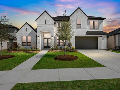 New construction Single-Family house 27722 Misty Creek Ln, Spring, TX 77386 Savoy- photo 0
