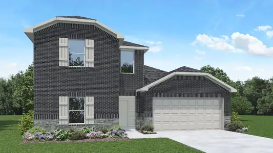New construction Single-Family house 510 Palm Crest Ct, Crosby, TX 77532 plan Midland - image