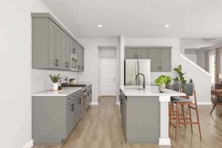 New construction Duplex house 306 Emerie Wy, Georgetown, TX 78626 Tribeca- photo 8 8