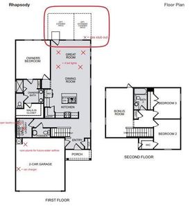 Structural options added include: Extended covered outdoor living.