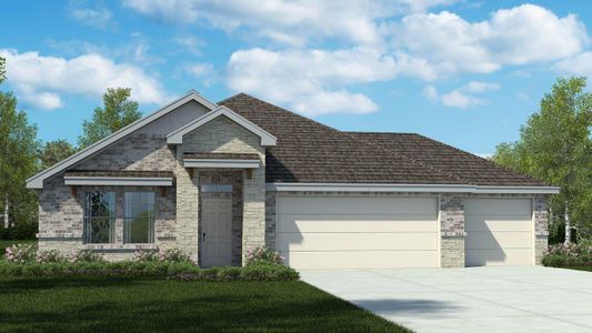 New construction Single-Family house 700 Gauge Rd, Thorndale, TX 76577 plan Everett - image
