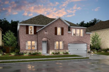 New construction Single-Family house 1008 Butterfly Ln, Justin, TX 76247 plan Mykonos - image