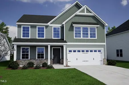 New construction Single-Family house 150 Cordoba Dr, Franklinton, NC 27525 plan Russell - image