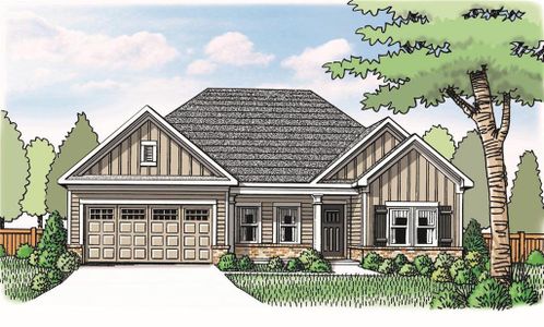 New construction Single-Family house Loganville, GA 30052 plan The Everett - image