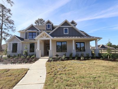 New construction Single-Family house 21011 Holm Oak Wy, Tomball, TX 77377 plan San Gabriel - Premier Collection - image