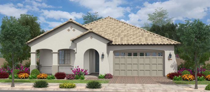 New construction Single-Family house 22917 E Reins Rd, Queen Creek, AZ 85142 Live Oak- photo 0 0