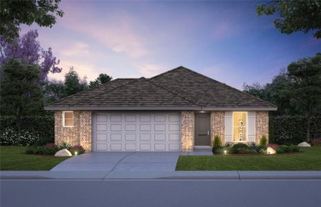 New construction Single-Family house 935 County Rd 5203, Cleveland, TX 77327 Spruce- photo 0