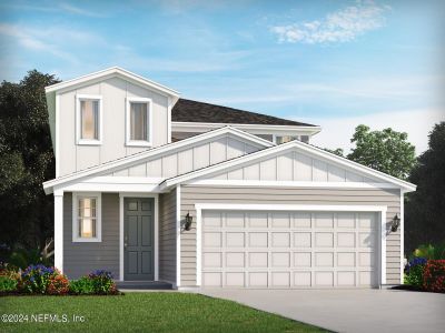 New construction Single-Family house 3545 Bella Sera Lane, Green Cove Springs, FL 32043 Yellowstone- photo 0