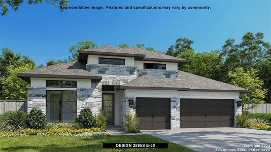 New construction Single-Family house 625 Inner Path, New Braunfels, TX 78132 2895S- photo 0