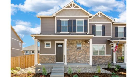 New construction Single-Family house 18744 E 99Th Ave, Commerce City, CO 80022 MUIRFIELD- photo 0