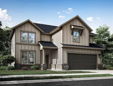 New construction Single-Family house 7526 Bristlegrass Colony Ct, Cypress, TX 77433 Pedernales- photo 0