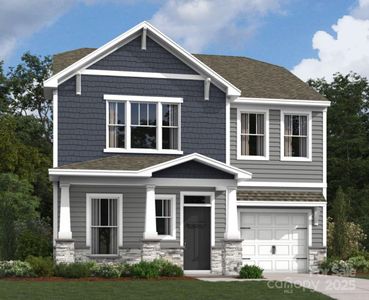 New construction Single-Family house 1449 Kate Cecil Wy, York, SC 29745 plan Linden - image