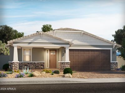 New construction Single-Family house 27 S 175Th Avenue, Goodyear, AZ 85338 Onyx- photo 0